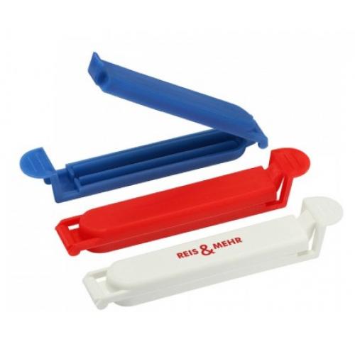 Printed Plastic Food Saver Bag Clips - 11cm